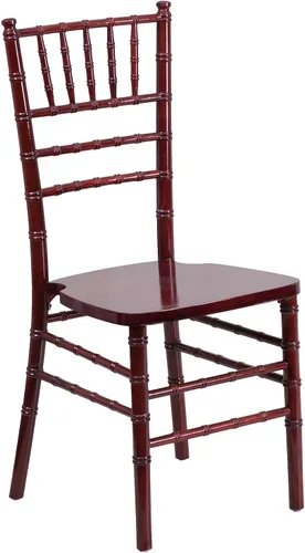 Vista 22 de Flash Furniture - Silla Chiavari de madera negra de la serie HERCULES