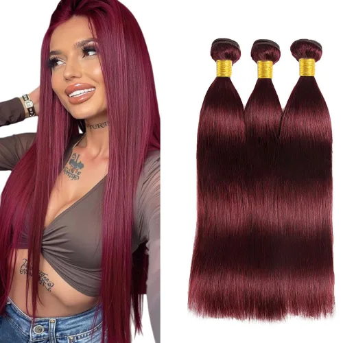 Vista 175 de 300g 1B27 Human Hair Bundles Honey Blonde Bundles Human Hair 10A Brazilian Virgin Remy Hair Extensions 8 10 12 Inch