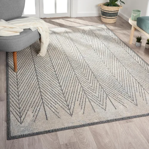 Vista 13 de LUXE WEAVERS Alfombra geométrica azul 2x8