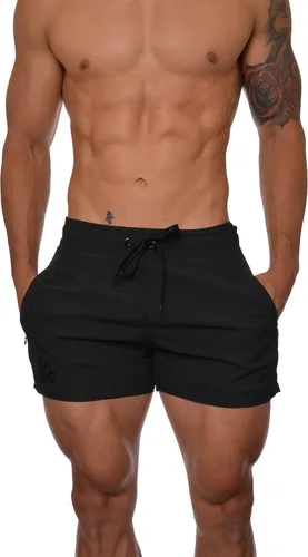 Vista 3 de YoungLA - Pantalones cortos de ejercicio para hombre