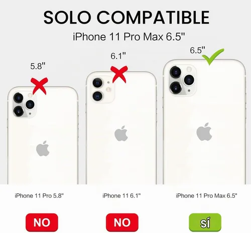 Vista 2 de BENTOBEN Funda magnética para iPhone 11 Pro Max, [compatible con MagSafe] translúcida mate esmerilada antihuellas, delgada, a prueba de golpes
