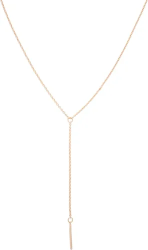 Vista 7 de Honeycat Collar de barra Lariat en oro, oro rosa o plata Joyería delicada