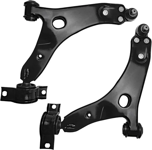 Vista 3 de Detroit Axle - Ejes de eje CV delantero izquierdo y derecho + Reemplazo de juntas esféricas de brazos de control inferiores delanteros para Ford