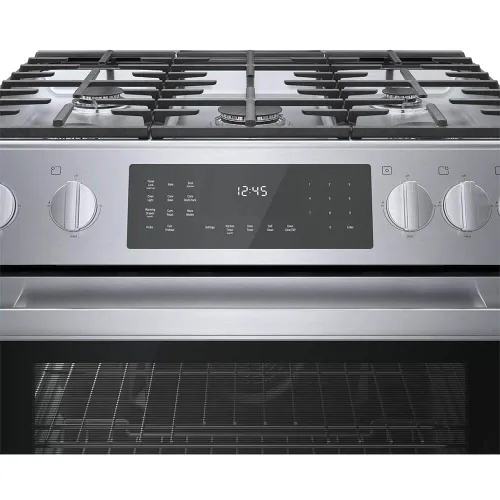 Vista 7 de Serie 800 de 30 pulgadas. 4.6 pies cúbicos de autolimpieza con horno de convección autolimpiante en acero inoxidable