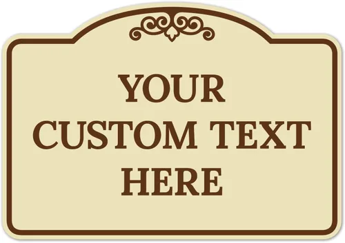 Vista 27 de Letrero decorativo personalizado, letrero de metal personalizado para negocios, entrada, hogar, Airbnb, placa de puerta de oficina, fondo negro, 8 x