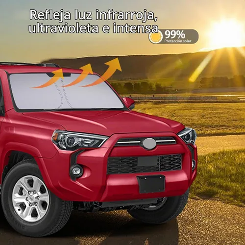 Vista 5 de Parasol para parabrisas plegable Toyota 4runner 2010-2024
