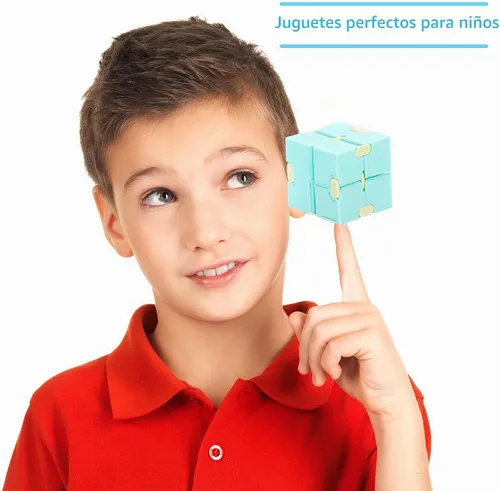 Vista 5 de Juguete de alivio de cubo infinito de 48 piezas, cubo infinito a granel