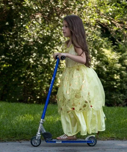 Vista 5 de Little Adventures Disfraz de princesa de belleza amarilla de lujo edad grande 5-7