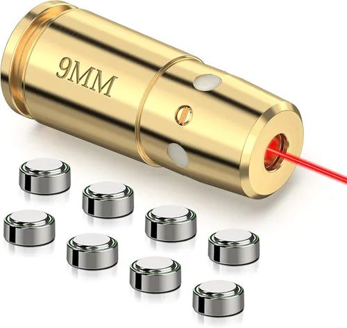 Vista 8 de MidTen Bore Sight Laser 9mm/223 5.56mm/30-06/25-06/270 Laser Bore Sighter Boresighter