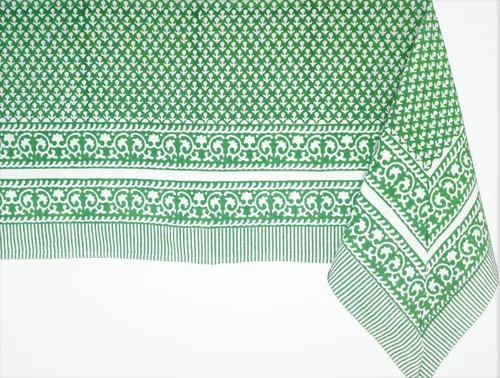 Vista 57 de ATOSII Mantel 100% algodón, Amara, floral, hecho a mano, rectangular, de lino, para cocina, comedor, fiestas, bodas, exteriores, picnics, Pascua