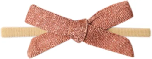 Vista 18 de Copper Pearl Ribbon Baby Bow Headbands - Limited Collection