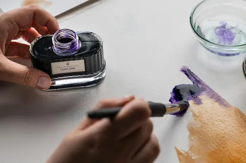 Vista 7 de Graf von Faber-Castell Botella Tinta Naranja Quemada 2.5 fl oz
