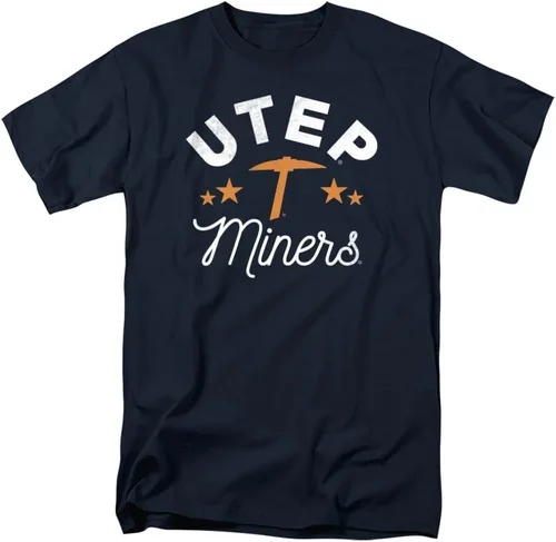 Vista 162 de Collegiate Distressed Mascot Unisex Adult T Shirt Collection 3 Universidad de Adelphi