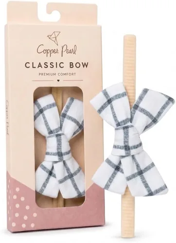 Vista 23 de Copper Pearl Classic Baby Bow Headbands - Limited Collection