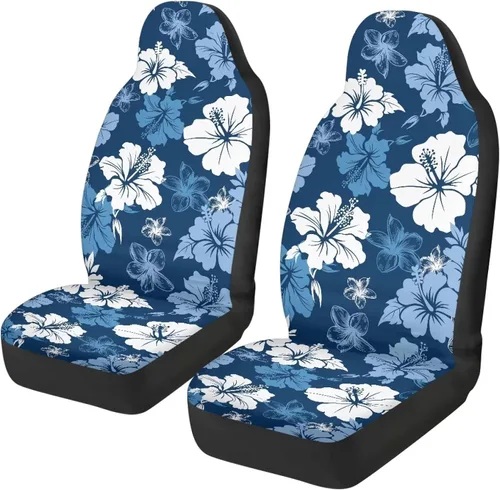Vista 37 de Juego de 2 fundas de asiento delantero de automóvil, con diseño de bandera estadounidense, juego de 2 accesorios automotrices extraíbles, ajuste