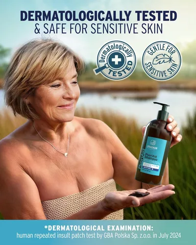 Vista 7 de Sphagnum Botanicals Champú de psoriasis con ácido salicílico para mujeres y hombres, alivio natural para cuero cabelludo seco, picazón, escamoso