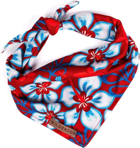 Vista 37 de Wilderdog Bandana para perro con material ligero de malla de mezcla de poliéster de secado rápido en agave