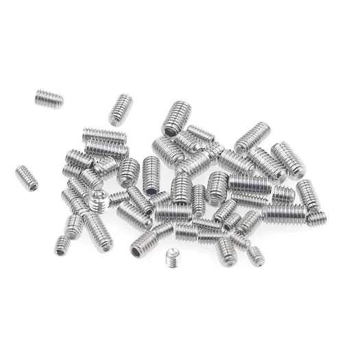 Vista 4 de M2 M2.5 M3 304 - Juego de tornillos de acero inoxidable con punta de copa 12 tamaños, 240 unidades, tornillos de agarre métrico Allen DIN916