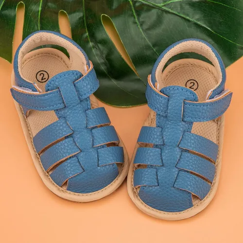 Vista 3 de Babelvit Infant Baby Girls Boys Soft Summer Sandals Casual Dress Shoe Anti Slip Rubber Sole Outdoor Flats Toddler First Walker Shoes