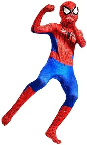 Vista 2 de ARNUZ Disfraz de Halloween para niños, body elástico estilo 3D para niños
