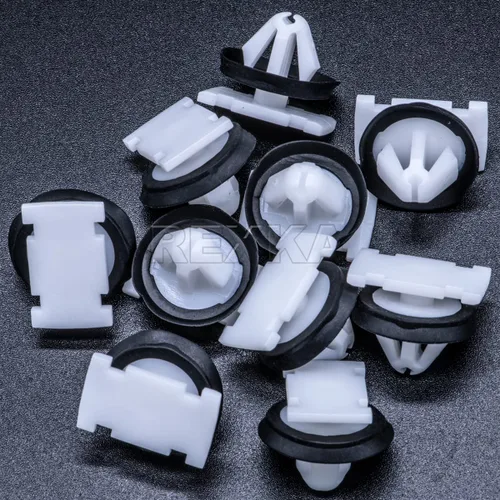 Vista 8 de Rexka Clip de moldeo para panel basculante, 10 piezas, clip de retención de panel de repuesto para GM Chevrolet Equinox Cruze Buick GMC Impala Sonic