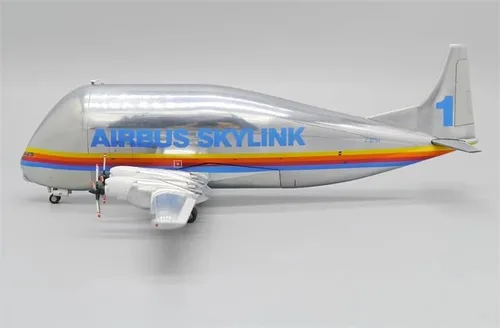 Vista 4 de Alas JC para aeronave AERO SPACELINES Super Guppy para Airbus SKYLINK 377SGT F-BTGV 1/200 DIECAST modelo preconstruido