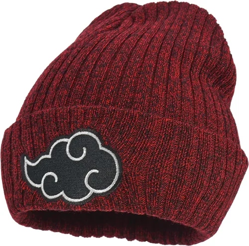 Vista 3 de Concept One Gorro Naruto, Akatsuki Cloud Winter Knit Cap con puño