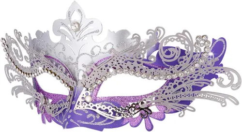 Vista 11 de Hoshin - Máscara para Baile de Máscaras, Decoraciones de Mardi Gras, Máscaras Venecianas para Mujeres