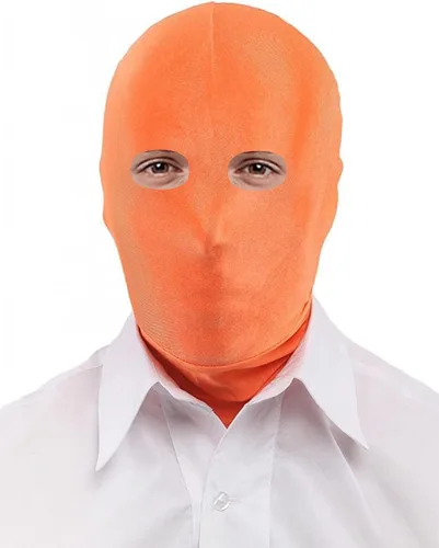 Vista 25 de Seeksmile Zentai - Máscara capucha unisex de licra elastano