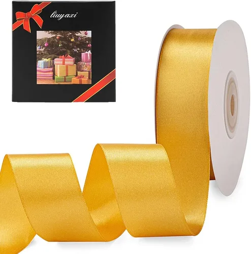 Vista 76 de Cinta de satén verde manzana de doble cara de color sólido de 1/2 pulgada x 25 yardas, cintas perfectas para manualidades, decoración de bodas