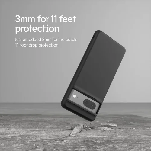 Vista 2 de RhinoShield Funda de teléfono SolidSuit para Pixel 7a Protección contra caídas de grado militar, diseño clásico, perfil delgado, estilo minimalista