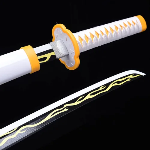 Vista 72 de ziqing Espada para cosplay de Demon Slayer hecha a mano, Katana de 31 pulgadas con múltiples estilos para elegir