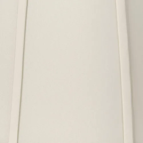 Vista 5 de Pantalla ovalada mediana crema de 9 pulgadas de ancho y 6.5 pulgadas de profundidad en la parte superior x 12 pulgadas de ancho y 8 pulgadas