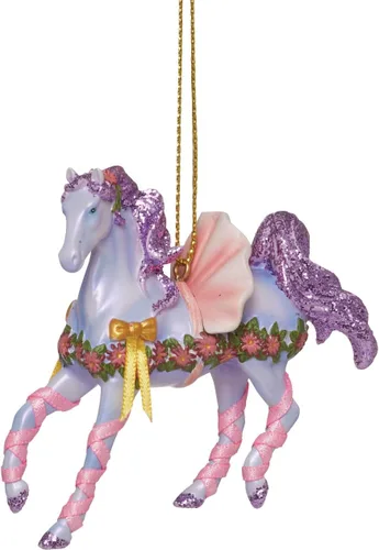 Vista 2 de Enesco The Trail of Painted Ponies Dance of The Sugar Plum - Adorno colgante de 2.5 pulgadas, multicolor