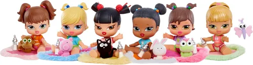 Vista 6 de Bratz Babyz Cloe - Muñeca de moda coleccionable con moda real y mascota