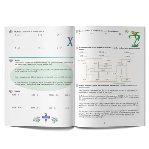 Vista 6 de Horizons Juego de 6 libros de trabajo para estudiantes 6-1 y 6-2