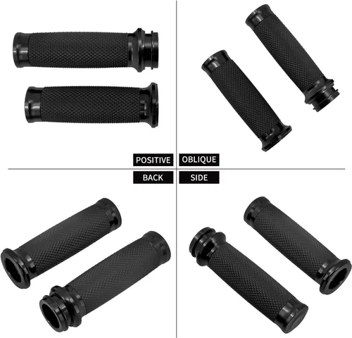 Vista 3 de Motorcycle Electronic Throttle Handlebar Grips for 1" 25mm Handle Bars Universal Fit for Harley Touring Dyna Softail Sportster XL 883 1200