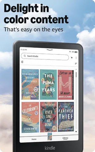 Vista 3 de Amazon Kindle Colorsoft Signature Edition 32 GB (último modelo): Con pantalla a color, luz frontal autoajustable, carga inalámbrica y batería