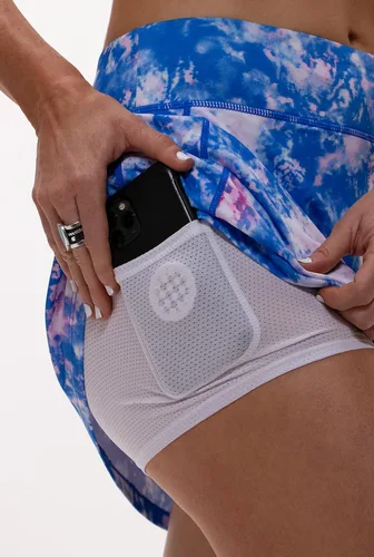 Vista 7 de DEVOPS Paquete de 2 faldas deportivas para mujer, con bolsillos, para correr, golf, entrenamiento, tenis