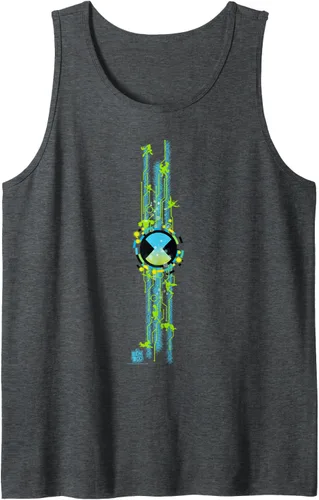Vista 3 de Camiseta sin mangas Ben 10 Ben con símbolo de columna, Negro, S