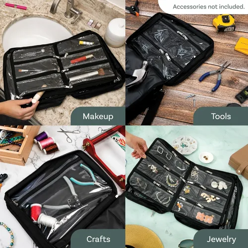 Vista 9 de Crafter 's de bolsa, Negro (12 x 15in) – bag2