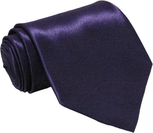 Vista 17 de Soophen corbata para hombre 3.75 pulgadas de color sólido