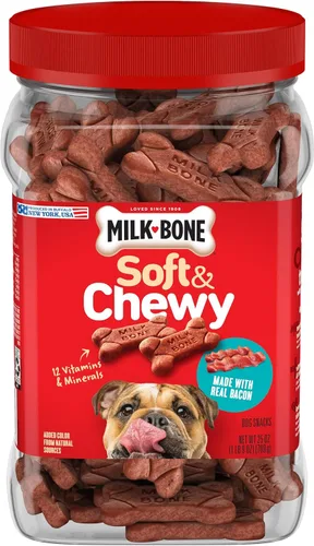 Vista 12 de Milk-Bone Golosinas suaves y masticables Mini para perros, pollo, 18 onzas Hechas con pechuga de pollo real