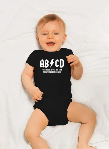 Vista 4 de CBTwear ABCD - Ropa de bebé - Divertidos trajes para recién nacidos para niños y niñas