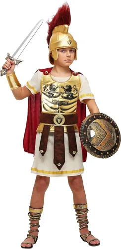 Vista 2 de Disfraz de campeón gladiador para niños
