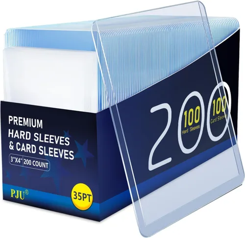 Vista 9 de 400 fundas para tarjetas de plástico duro, tarjetero