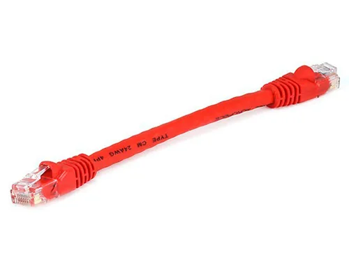 Vista 38 de Monoprice - Cable de red Ethernet Cat6 0.5 pies 24AWG 550MHz UTP de cobre desnudo, negro