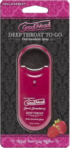 Vista 2 de GOODHEAD - Spray de garganta profunda para llevar (fresa)