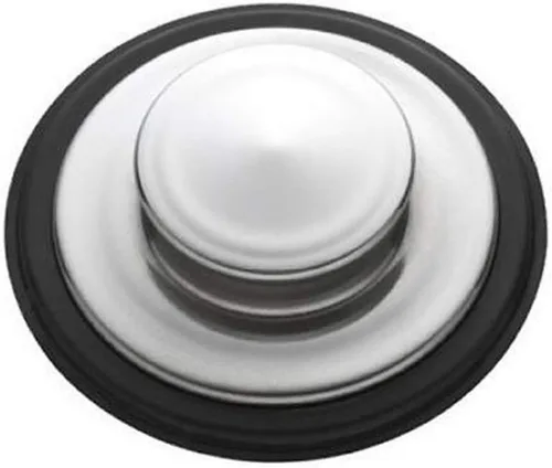 Vista 4 de Tapón para lavabo Insinkerator, STP-SSB Brushed Stainless Steel Finish; Compatible with INSINKERATOR-Manufactured Food Waste Disposer