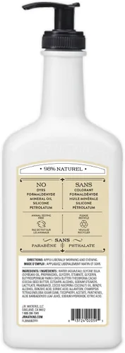 Vista 2 de J.R. Watkins Loción hidratante diaria de leche de coco y miel, 18 onzas